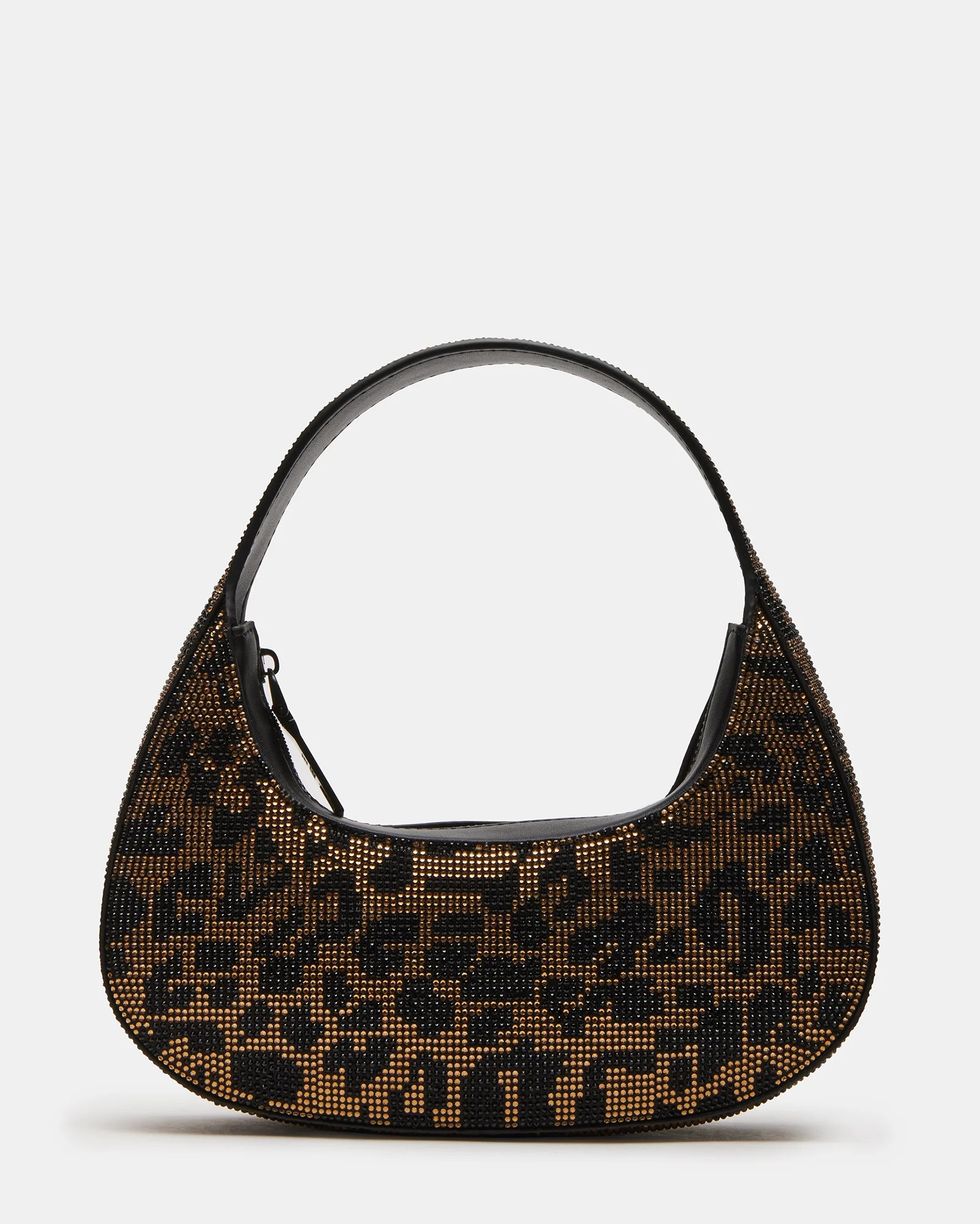 KOA Bag Leopard Rhinestones | Women's Top Handle Shoulder Bag | Steve Madden (US)