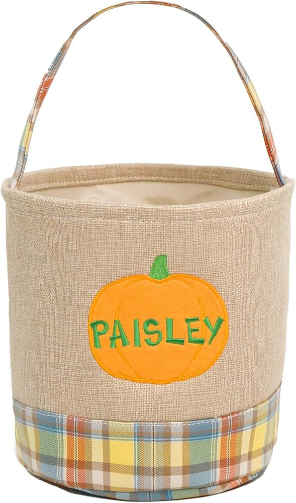 Halloween Baskets,Halloween Trick or Treat Bag,Halloween Candy Buckets for Kids,Halloween Treat B... | Amazon (US)