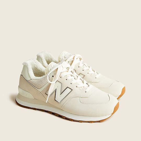 New Balance® 574 sneakers with shearling | J.Crew US