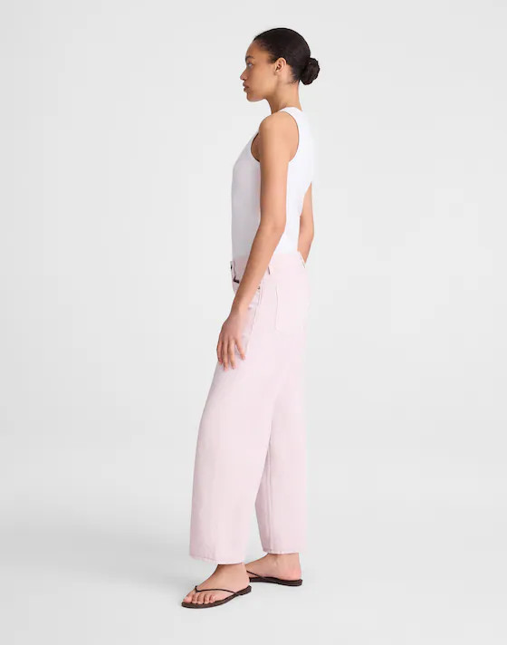 Low-Slung Baggy Crop Jean | Madewell