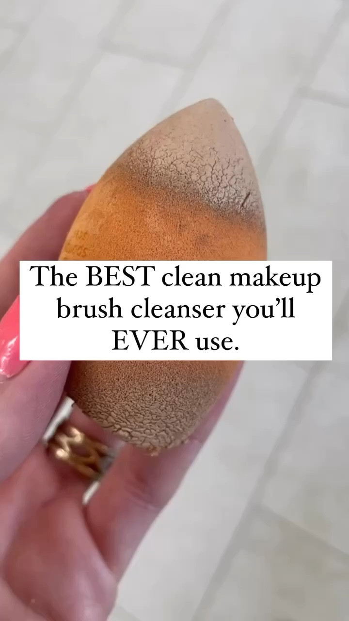squeaky clean every time 🧼🫧 Comment CLEAN to get these product details sent to your DMs!

My favorite CLEAN non-toxic makeup brush and sponge shampoo. A little goes a long way and I’ve had mine for over a year! It’s fragrance free and dermatologist tested. I love products that are good for the environment and my own body. 

 @ecotools @realtechniques 
#nontoxic #makeup #makeupvideos #makeupclean #cleanmakeup #vegan #influencer #momhack #makeuplover #makeupsponge #cleanser #beauty #beautytips #beautyobsessed

#LTKGiftGuide #LTKbeauty #LTKfindsunder50