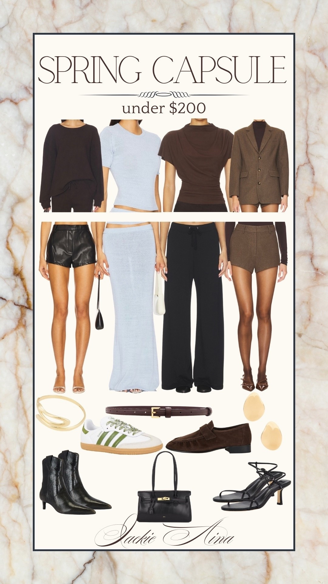 Spring capsule wardrobe finds under $200!

#LTKootd #LTKgrwm #LTKSeasonal