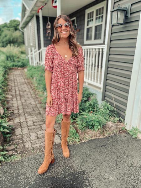 My dress is size small- perfect for petites! My sunglasses are older so I linked similar!
My boots are soooo good and almost sold out! Also on sale!

#LTKFindsUnder100 #LTKStyleTip #LTKFindsUnder50