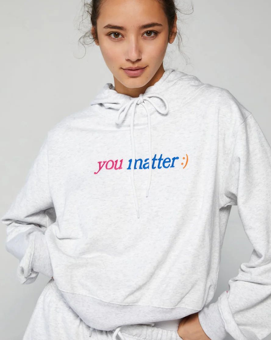 You Matter Fitted Hoodie | Care Tucker