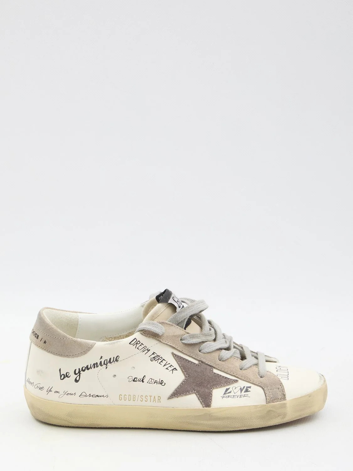 Golden Goose Women's Super-Star Sneakers in White | Size 35 | GWF00101F006231 | LOZURI
