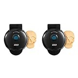 Dash Mini Waffle Maker (2 Pack) for Individual Waffles Hash Browns, Keto Chaffles with Easy to Clean | Amazon (US)