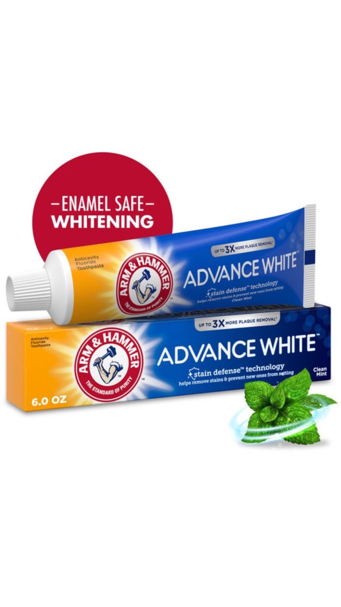 Arm & Hammer Advance White toothpaste

#LTKselfcare