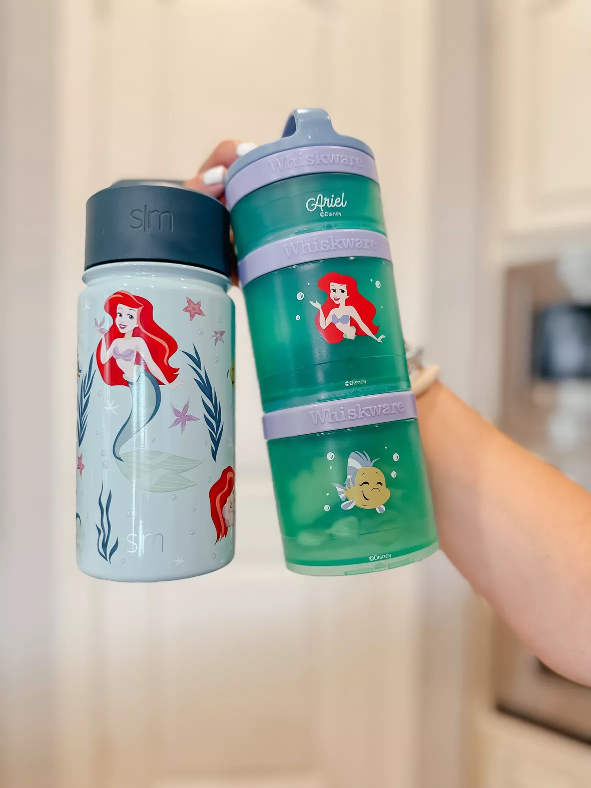  Simple Modern Disney Princesses Kids Water Bottle with