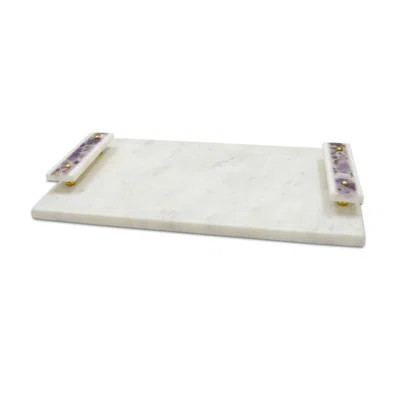Kerby Marble Serving Tray Everly Quinn | Wayfair North America