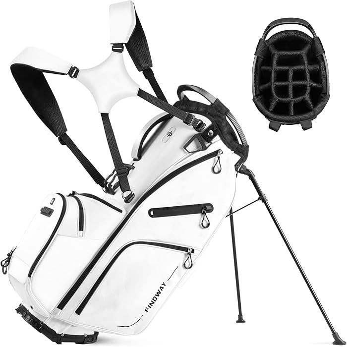 Findway 14 Way Golf Stand Bag, Lightweight Golf Bag with Stand for Men Women, Golf Club Carry Bag... | Amazon (US)