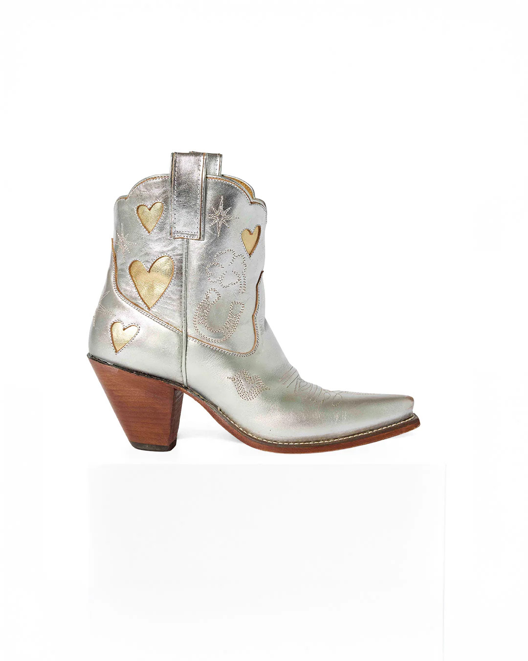 Lucky Bootie - Metallic Disco | Women's Cowboy Boots | Besita Boots | Besita Boots