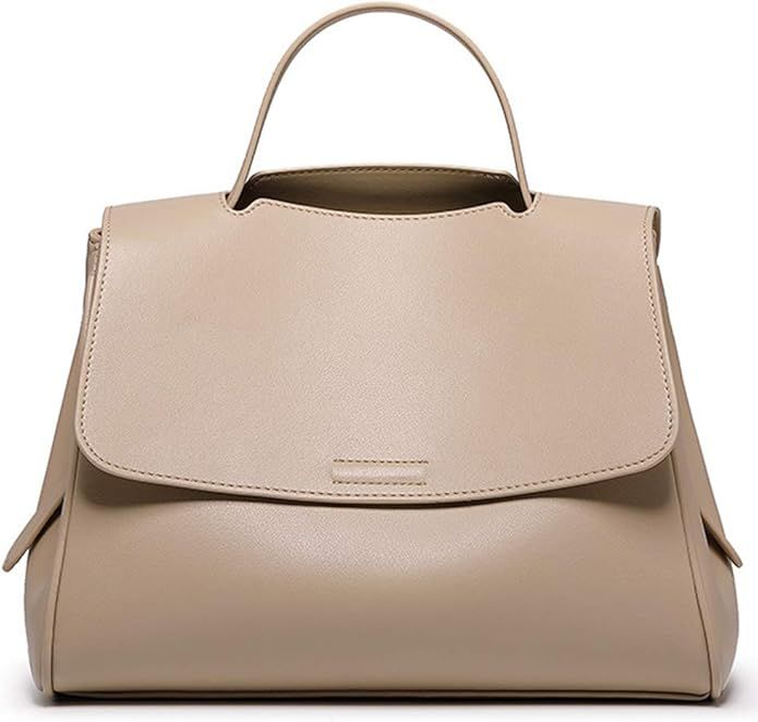 Amazon.com: Molodo Womens Large Tote Purse Fashion Pu Leather Bag Crossbody Bag Handbag For Girls... | Amazon (US)