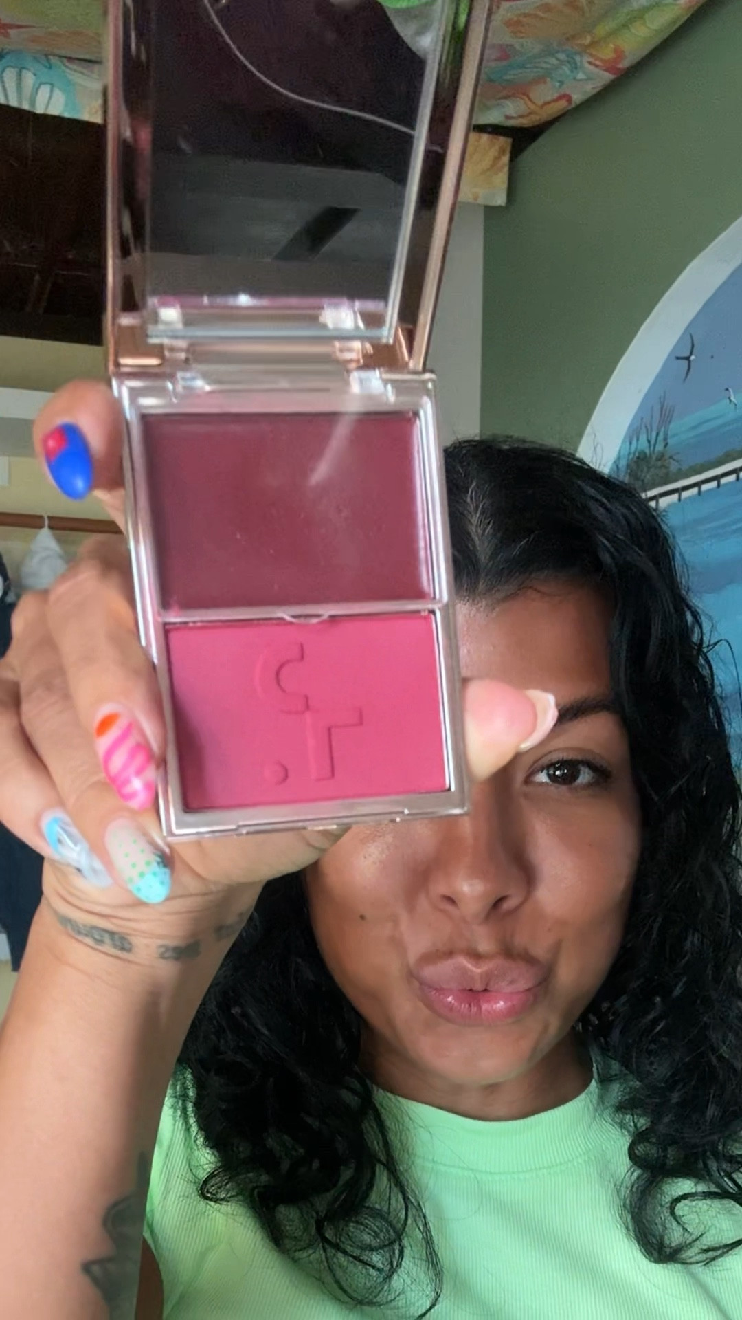 She's giving!!!! This blush is actually really pigmented on my tan skin! It's great for vacation makeup and minimal makeup since I can use the cream blush on my lips. Two in one! 

#LTKbeauty #LTKxSephora
