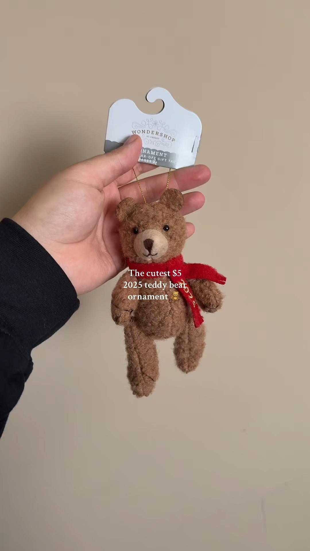 The cutest 2025 teddy bear ornament for the boy moms. 

#LTKHoliday #LTKBaby #LTKBump