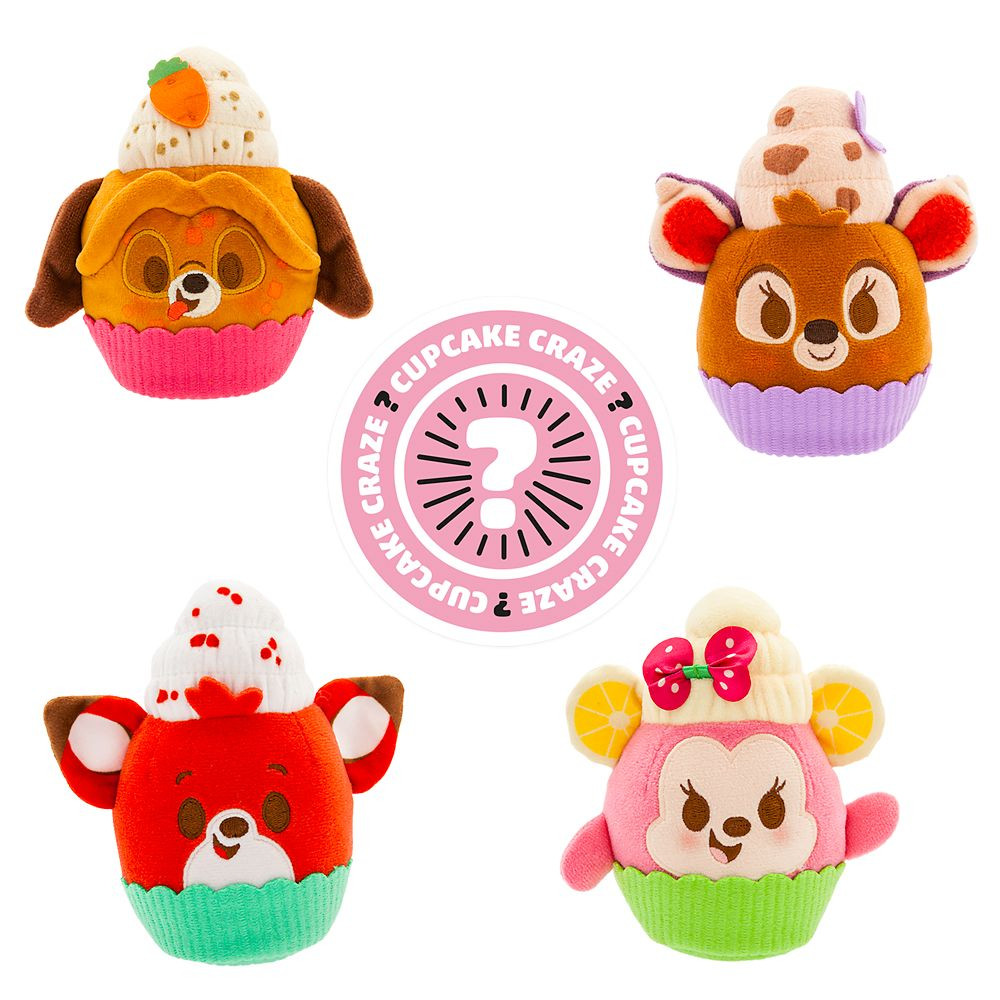 Disney Munchlings Scented Mystery Plush – Cupcake Craze – Micro 4 1/3'' | Disney Store