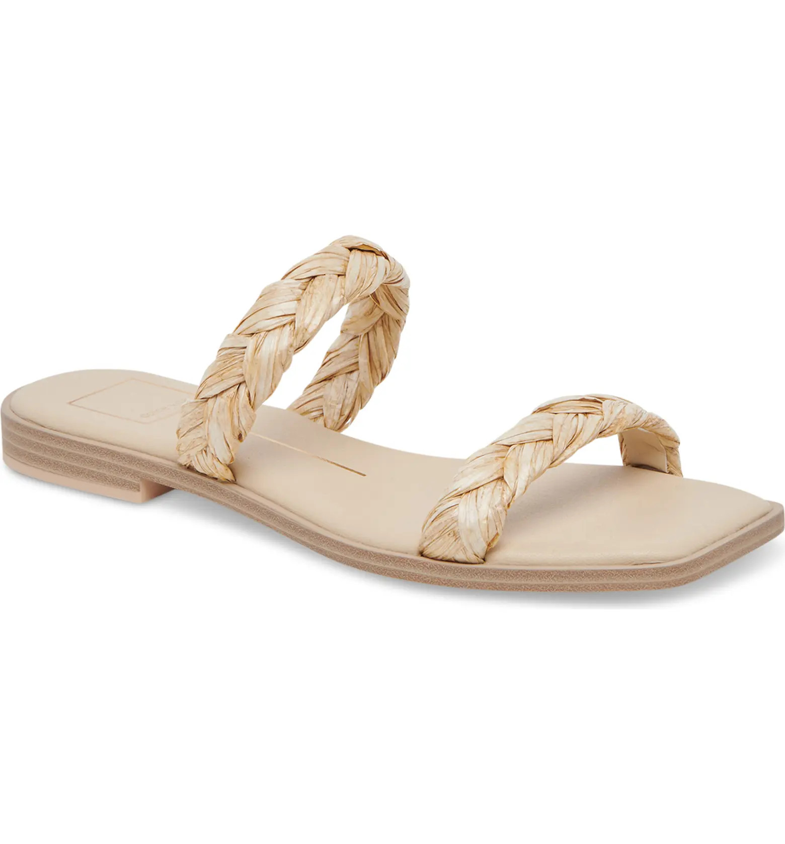Indre Square Toe Braided Sandal (Women) | Nordstrom Rack
