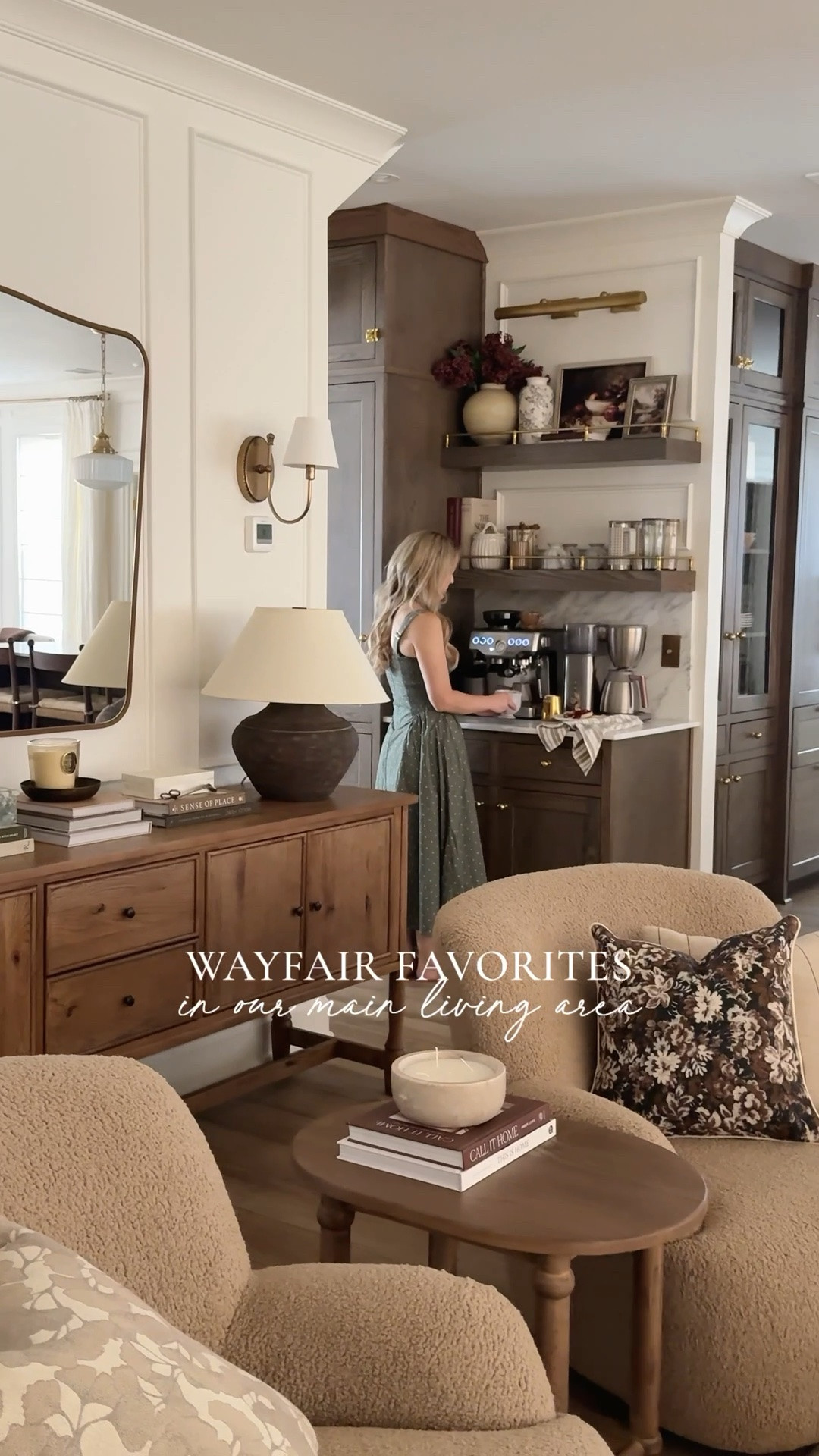#Wayfair #Wayfairpartner

Home finds, neutral home inspo, fall refresh, neutral wood tones, furniture favorites, collected style, timeless home inspo, moody table lamp, swivel accent chair, end table, sideboard details, cozy throw pillow, living room refresh, fall living room, elevated home style, Wayfair, shop the look!

#LTKSeasonal #LTKHome