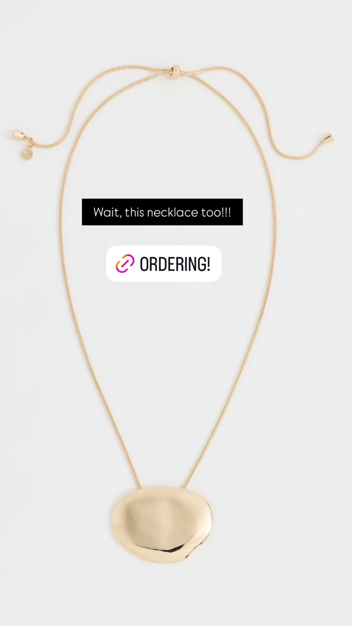 Wait, this necklace too!!! Under $100!
