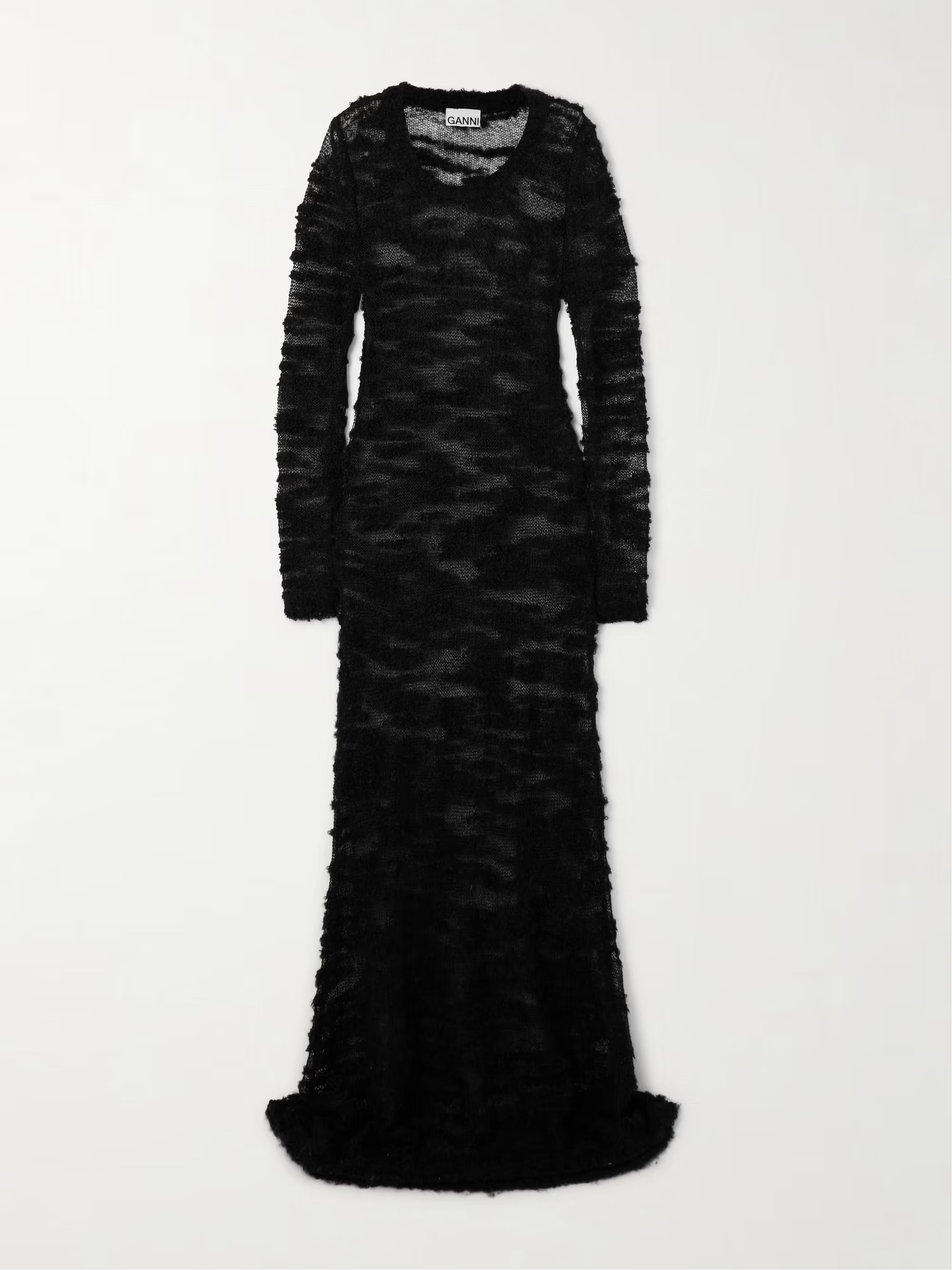 Open-knit bouclé maxi dress | NET-A-PORTER (UK & EU)
