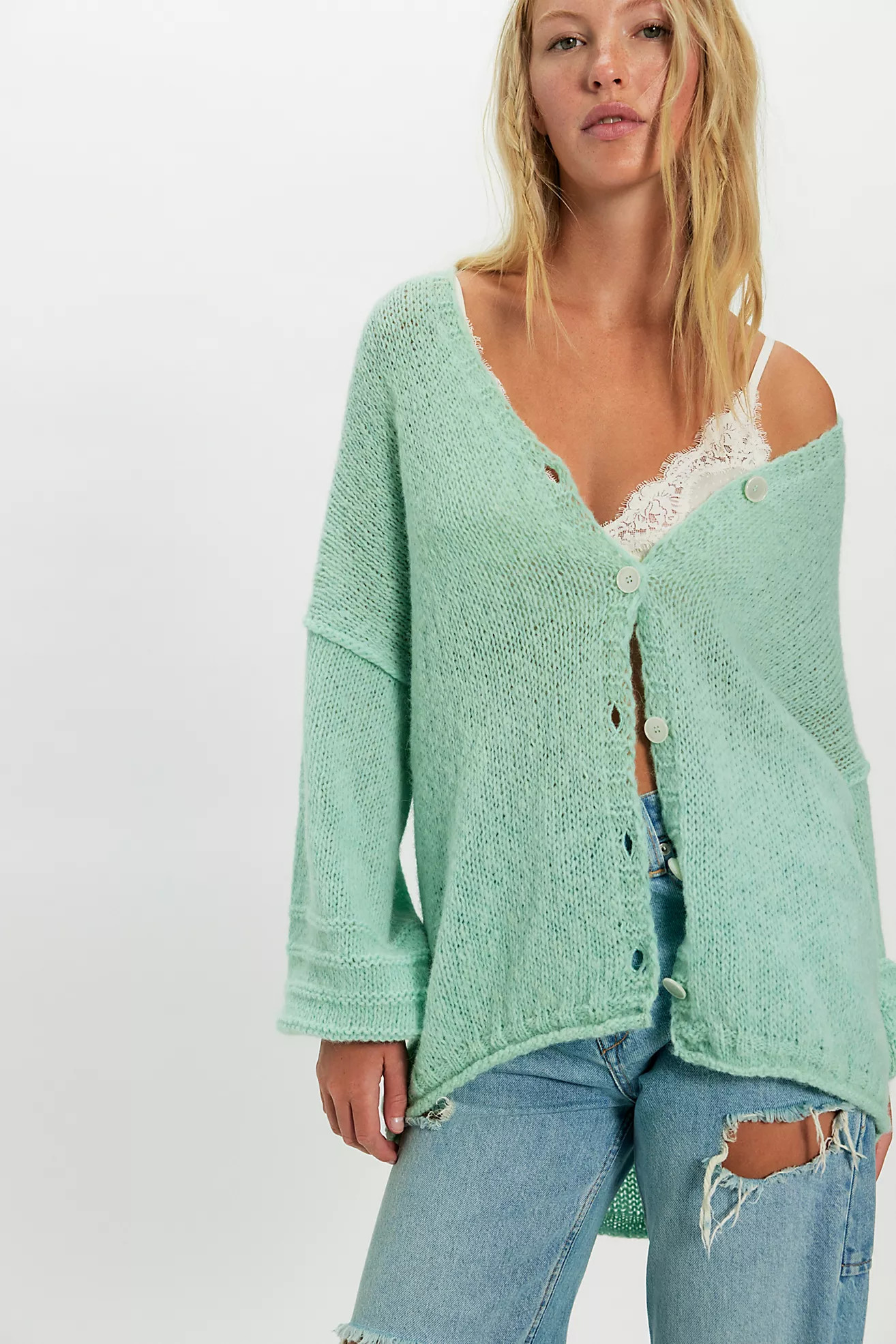 Marina SoftSpun Cardi | Free People (Global - UK&FR Excluded)