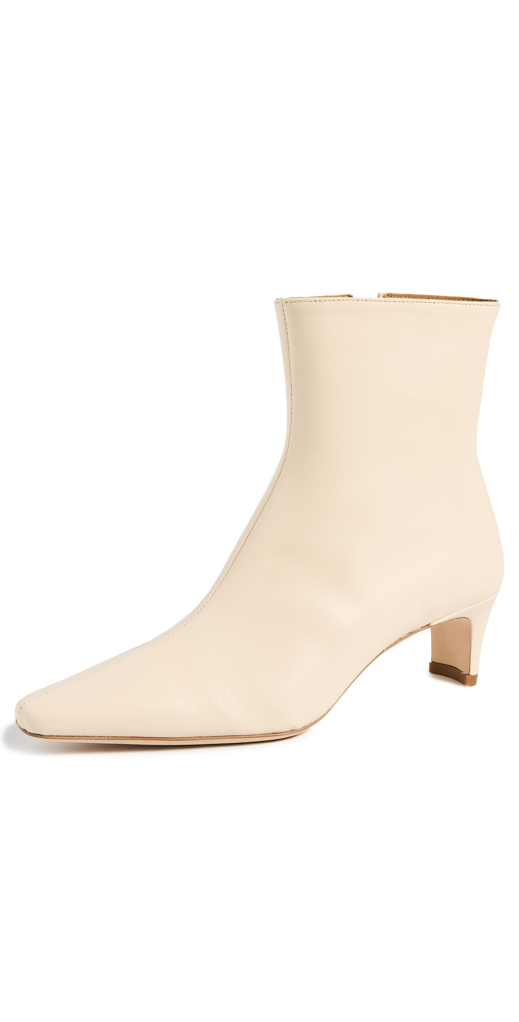 STAUD Wally Ankle Boots Cream 38.5 | Shopbop