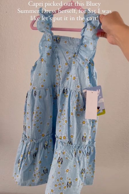 cute Bluey summer dress for $15

#LTKBaby #LTKFindsUnder50 #LTKKids