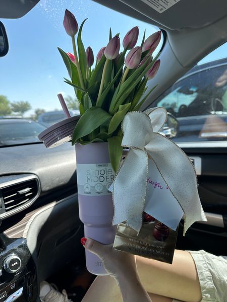 Looking for the cutest teacher gift, but are you a procrastinator like me? I grabbed a bundle of tulips and a couple items from drive up pick up and ta da! 

#LTKHome #LTKKids #LTKFamily