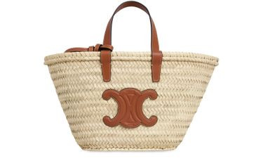 CELINECeline classic small basket palm leaves and calfskin | 24S (APAC/EU)