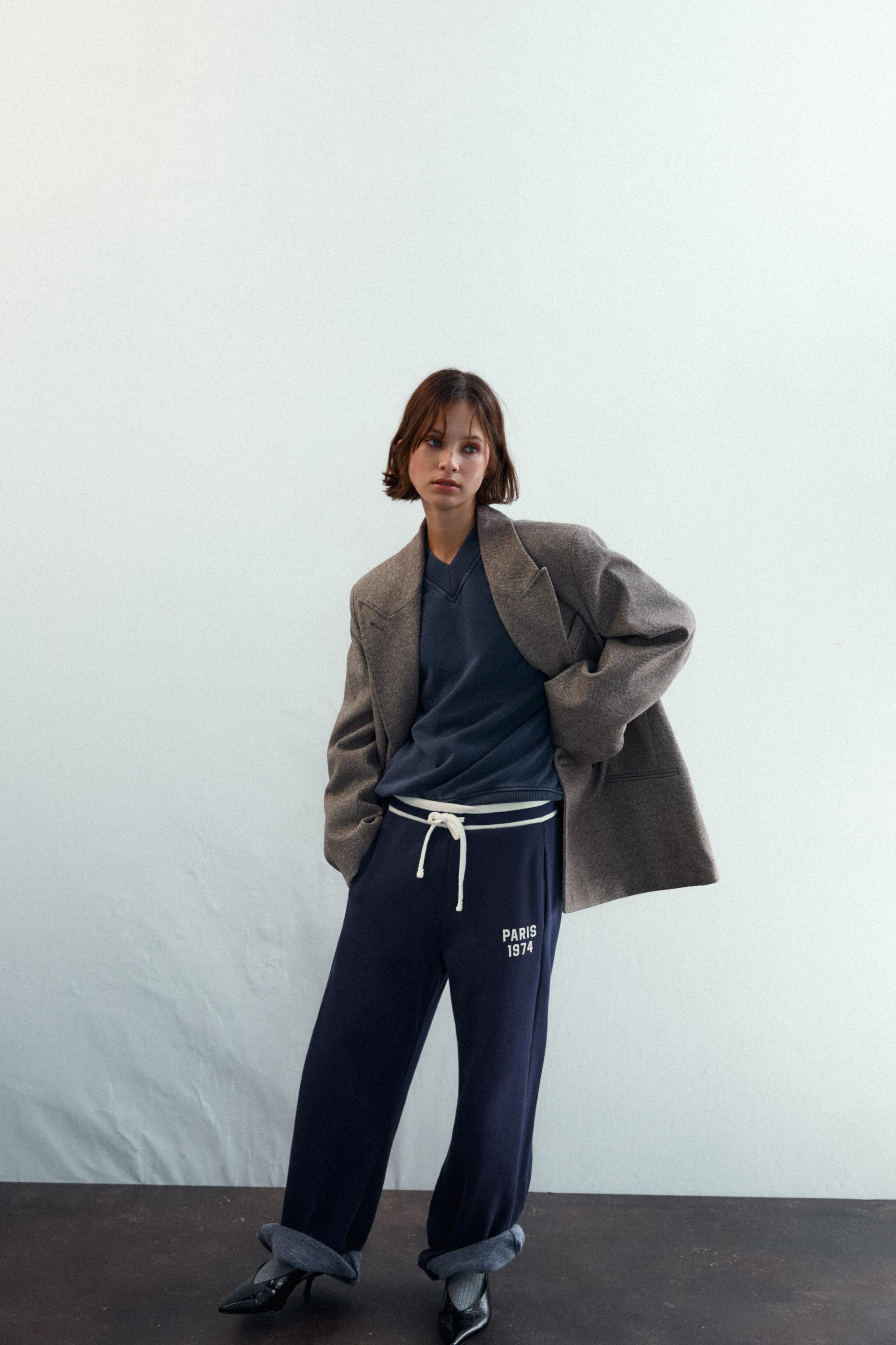 FISCHGRÄT-BLAZER MIT SCHULTERPOLSTERN | Zara DE