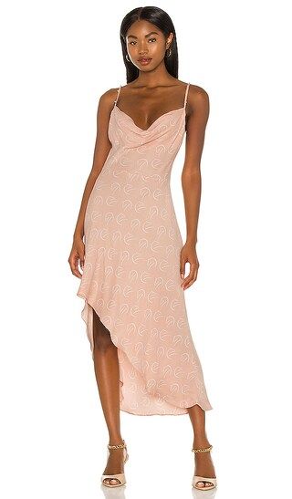 Otavia Slip Dress in Blush | Revolve Clothing (Global)