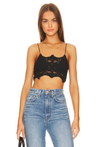 Free People Fp1 Athena Bralette in Black from Revolve.com | Revolve Clothing (Global)