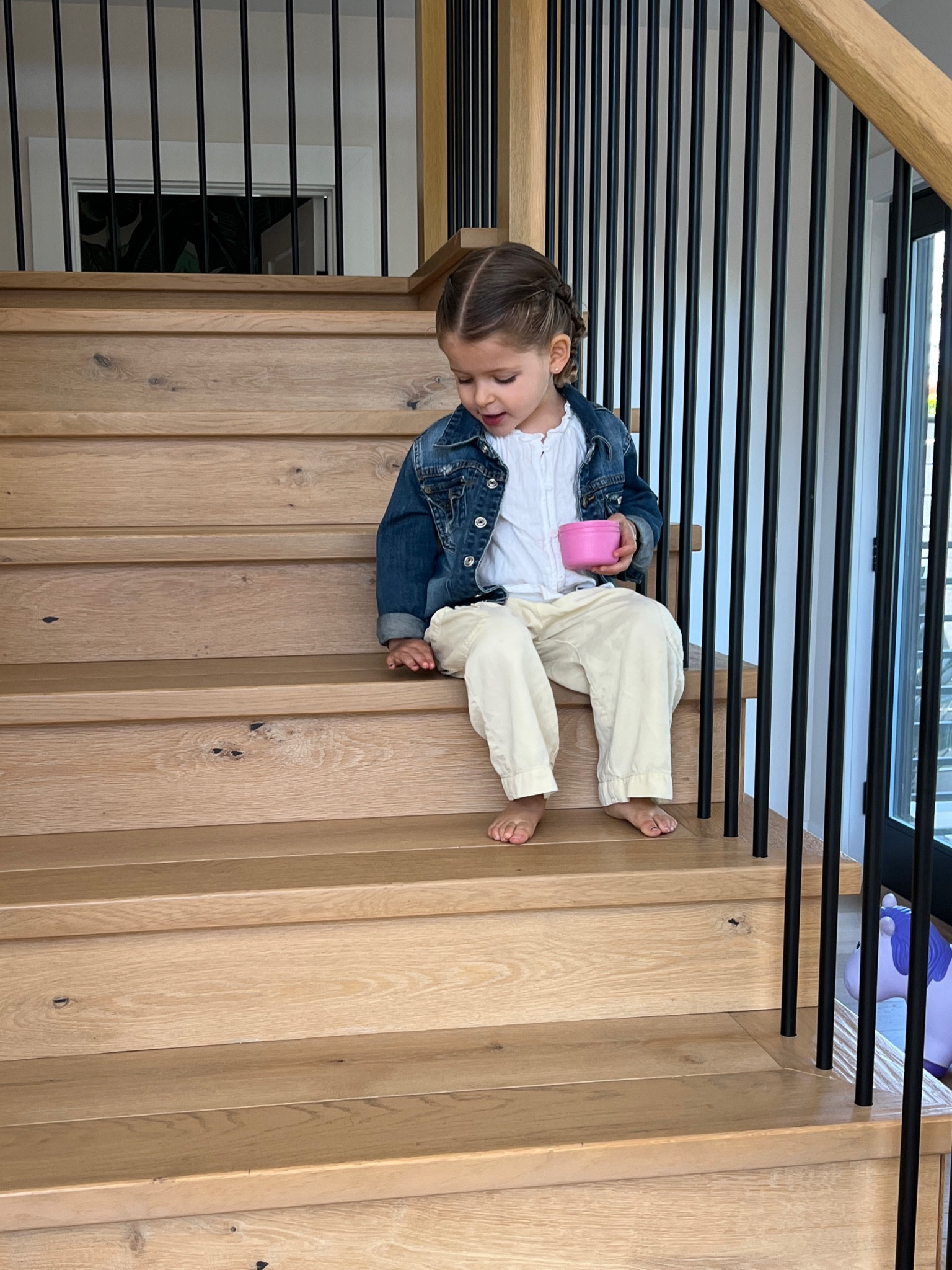 Spring toddler look! Love the yellow pants on her 

#LTKkids #LTKbaby #LTKfindsunder50