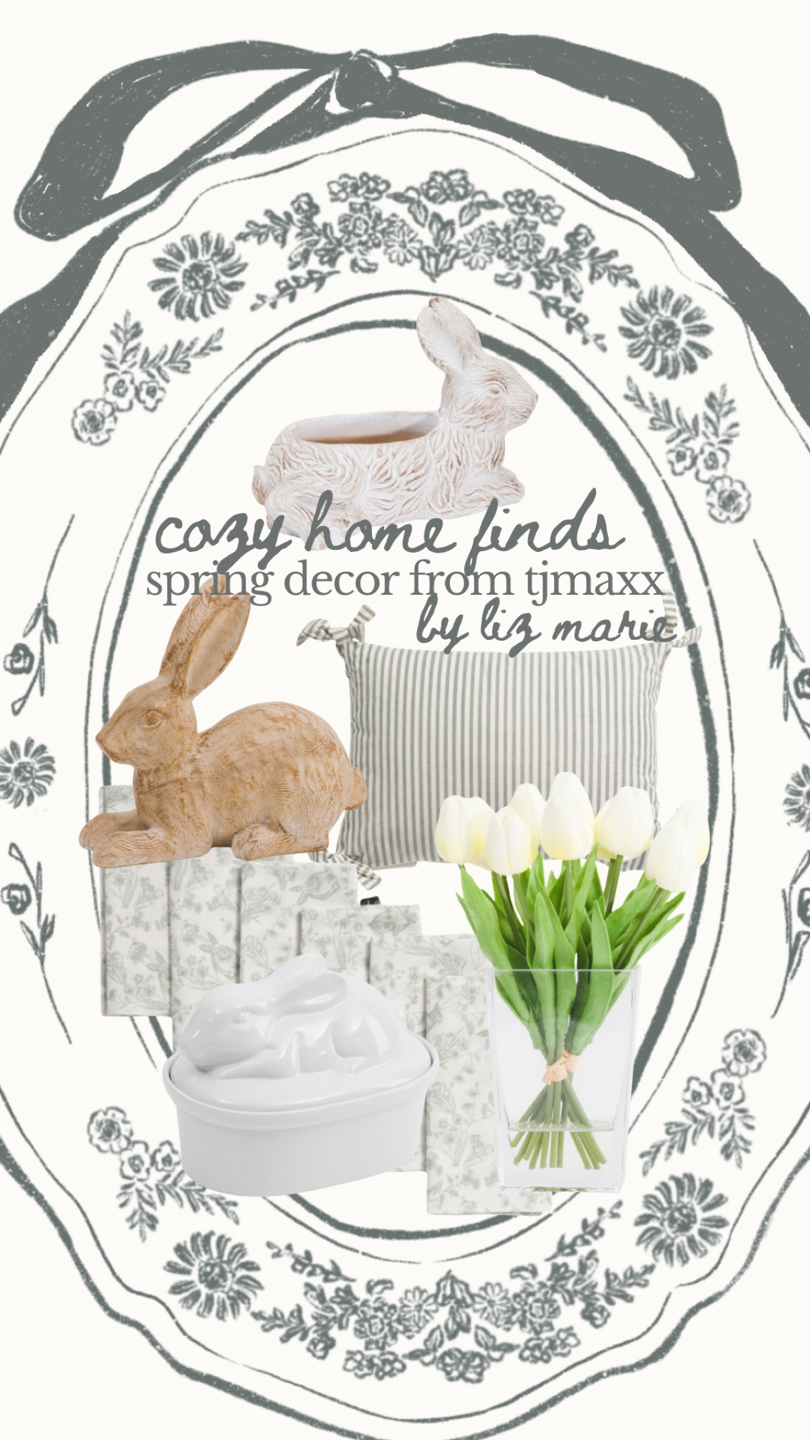 Cozy cottage spring and Easter finds from tjmaxx & marshalls. Good deals and good finds 🫶🏼🐇🥬🧺

#LTKSeasonal #LTKHome #LTKSaleAlert