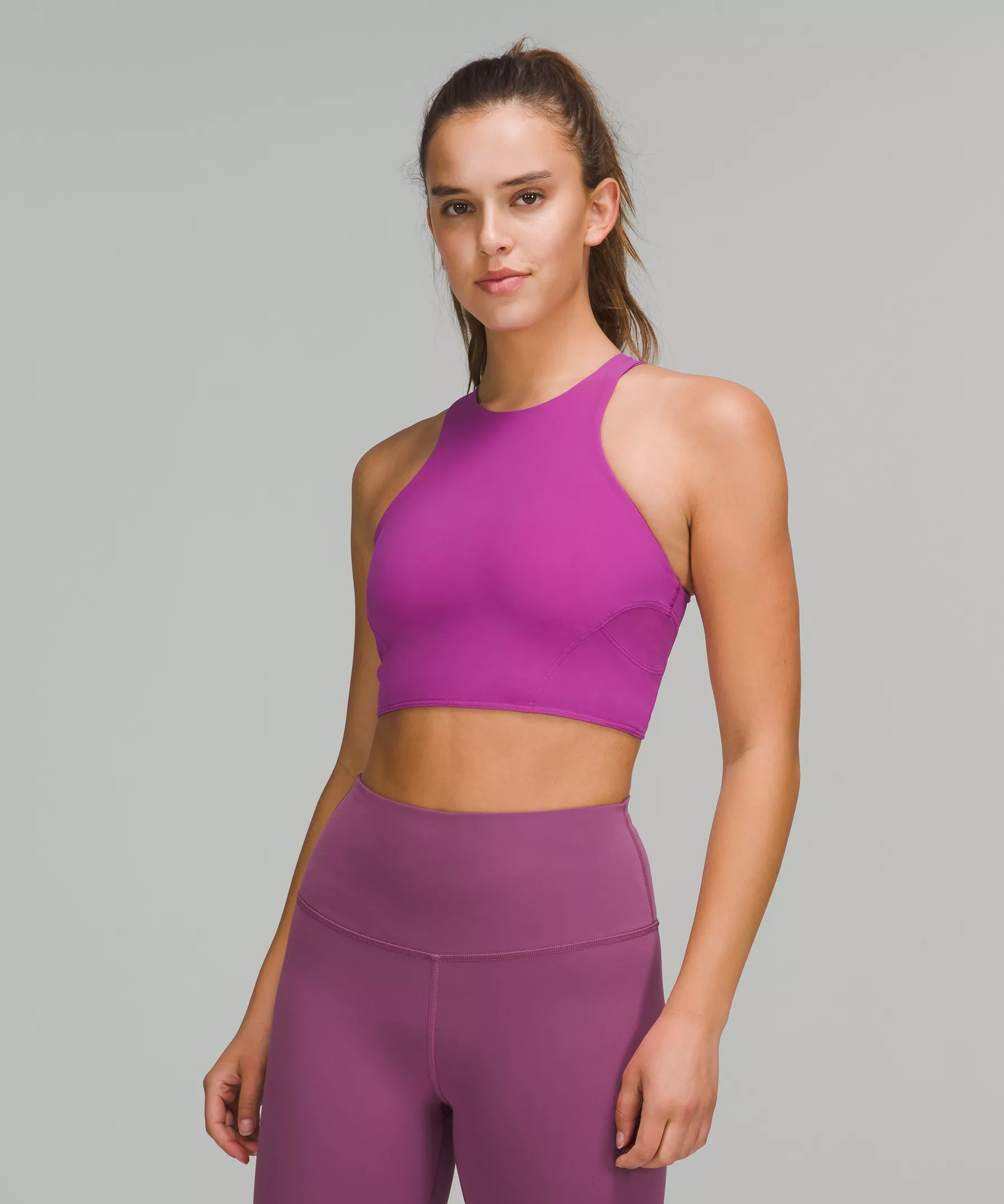 Mesh-Back Train Bra Medium Support, A/B Cup | Lululemon (US)