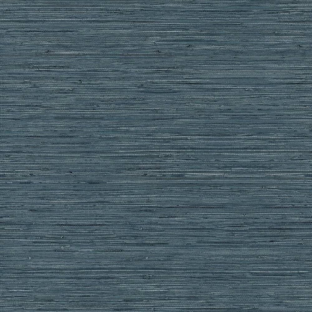 RoomMates RMK11314WP Blue Faux Grasscloth Non-Textured Peel and Stick Wallpaper, 20.5 inches x 16... | Amazon (US)