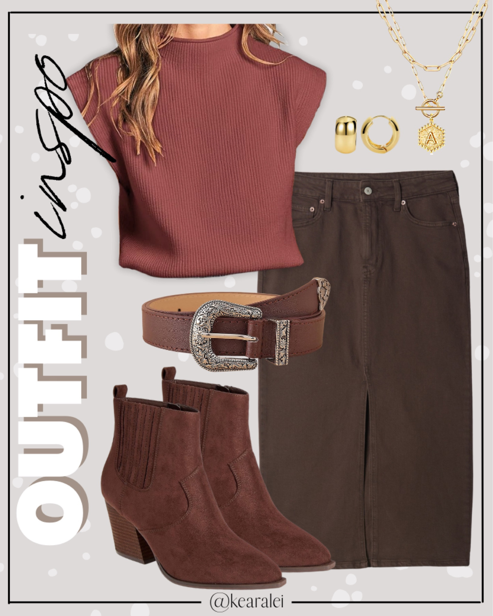 Fall outfit teacher outfits business casual Free People inspired outfit looks for less Amazon fashion affordable outfits white short sleeve sweater mock neck sweater shirt knit top with black denim midi shirt jean skirt with slit tan suede leather pointed toe booties western buckle black leather belt boho outfit casual mom outfit momiform business casual teacher outfit teaching workwear office work wear outfits || #freepeople #boho #amazon #fashion #summer
.
.
deals sales sale alert Amazon fashion, teacher outfits, business casual, casual outfits, neutrals, street style, Midi skirt, Maxi Dress, Swimsuit, Bikini, Travel, skinny Jeans, Puffer Jackets, Concert Outfits, Cocktail Dresses, Sweater dress, Sweaters, cardigans Fleece Pullovers, hoodies, button-downs, Oversized Sweatshirts, Jeans, High Waisted Leggings, dresses, joggers, fall Fashion, winter fashion, leather jacket, Sherpa jackets, Deals, shacket, Plaid Shirt Jackets, apple watch bands, lounge set, Date Night Outfits, Vacation outfits, Mom jeans, shorts, sunglasses, Disney outfits, Romper, jumpsuit, Airport outfits, biker shorts, Weekender bag, plus size fashion, Stanley cup tumbler, boots booties tall over the knee, ankle boots, Chelsea boots, combat boots, pointed toe, chunky sole, heel, high heels, mules, clogs, sneakers, slip on shoes, Nike, adidas, vans, dr. marten’s, ugg slippers, golden goose, sandals, high heels, loafers, Birkenstocks, Steve Madden Target, Abercrombie and fitch, Nordstrom


#LTKStyleTip #LTKWorkwear #LTKSeasonal