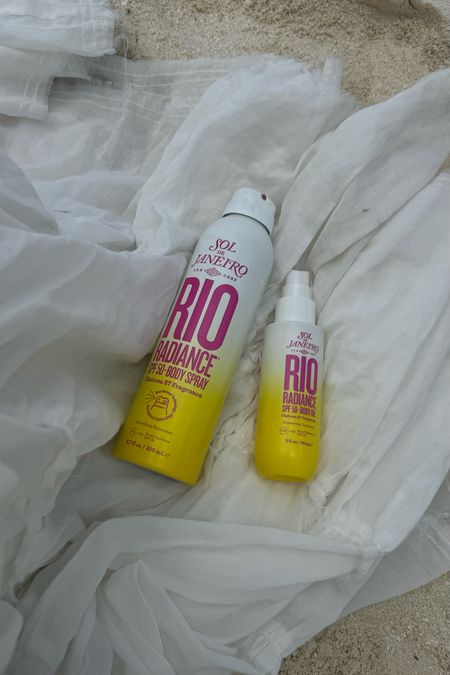 Sunscreen + oil + scent?!?! Genius. 

#LTKbeauty