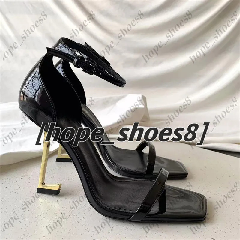 Designer Sandals High heels Luxury heels shoes Paris Dress Classics Metal Letters Women 8cm 10cm ... | DHGate