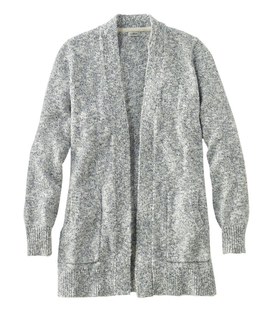 Cotton Ragg Sweater, Open Cardigan Misses Petite | L.L. Bean