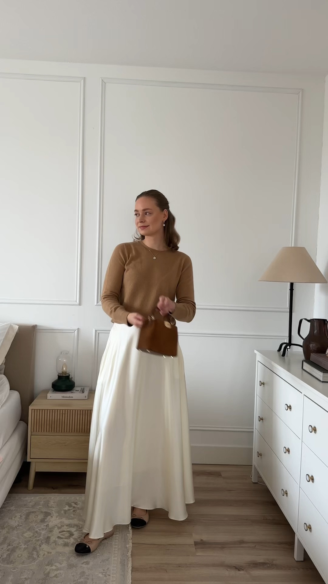 Chique outfits from LilySilk 🤍 
Cashmere, baby cashmere, creme silk skirt, white silk trousers

#LTKmodest #LTKstyletip #LTKworkwear