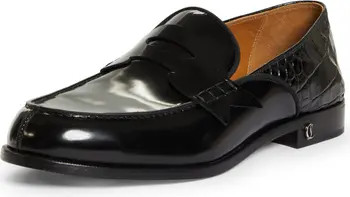 Christian Louboutin Mixed Media Convertible Loafer | Nordstrom | Nordstrom