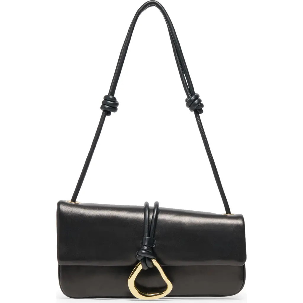 Dolce Vita Balen Leather Shoulder Bag in Black at Nordstrom | Nordstrom