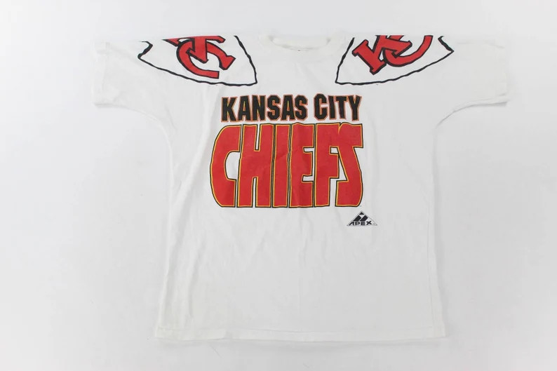 90's Apex One Kansas City Chiefs T-shirt - Etsy | Etsy (US)
