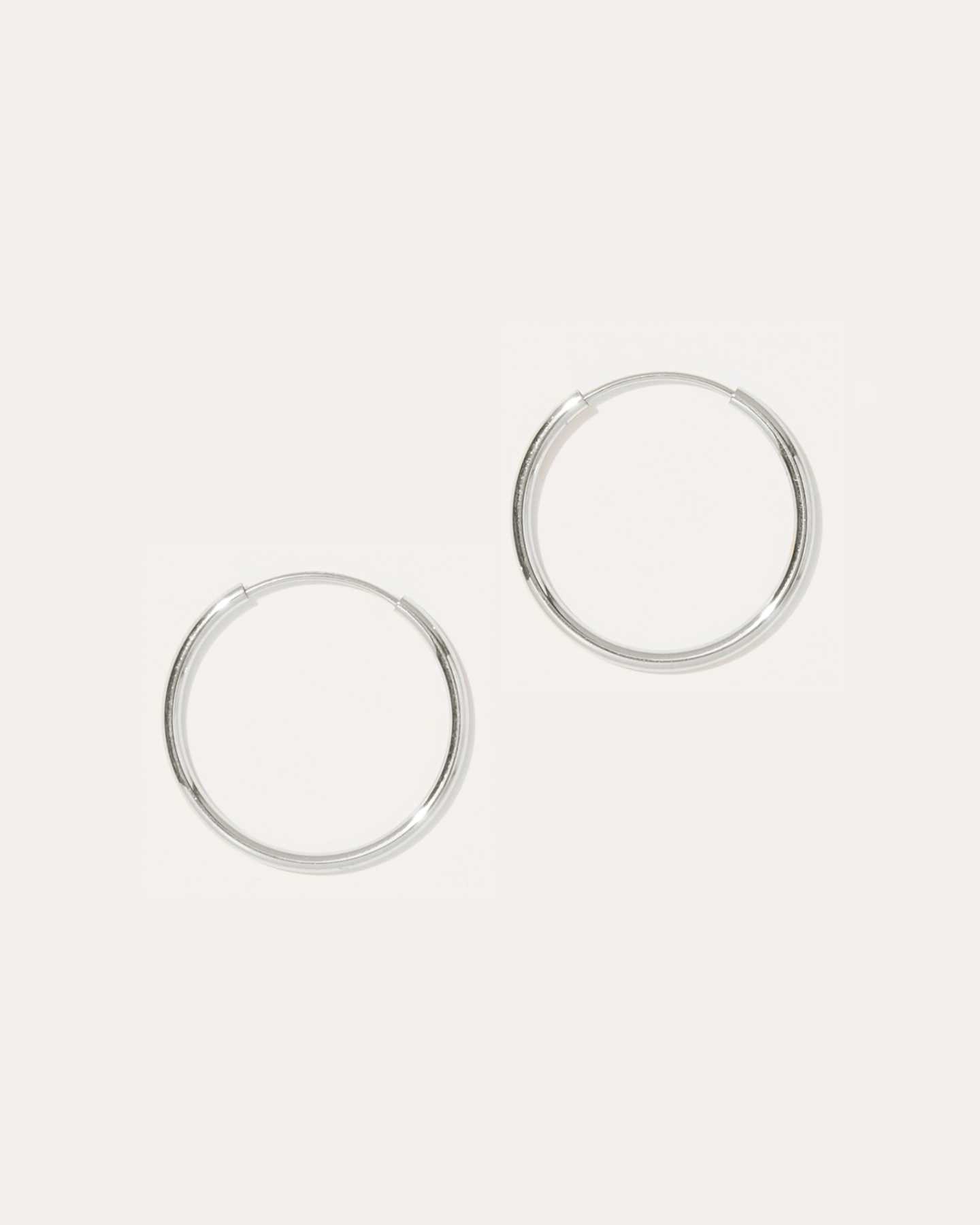 14k Gold Everyday 18mm Hoop Earrings | Quince | Quince
