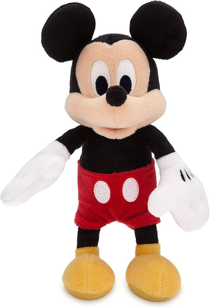 Disney Mickey Mouse Plush - Mini Bean Bag - 9 Inches, Mickey and Friends, Iconic Cuddly Character... | Amazon (US)