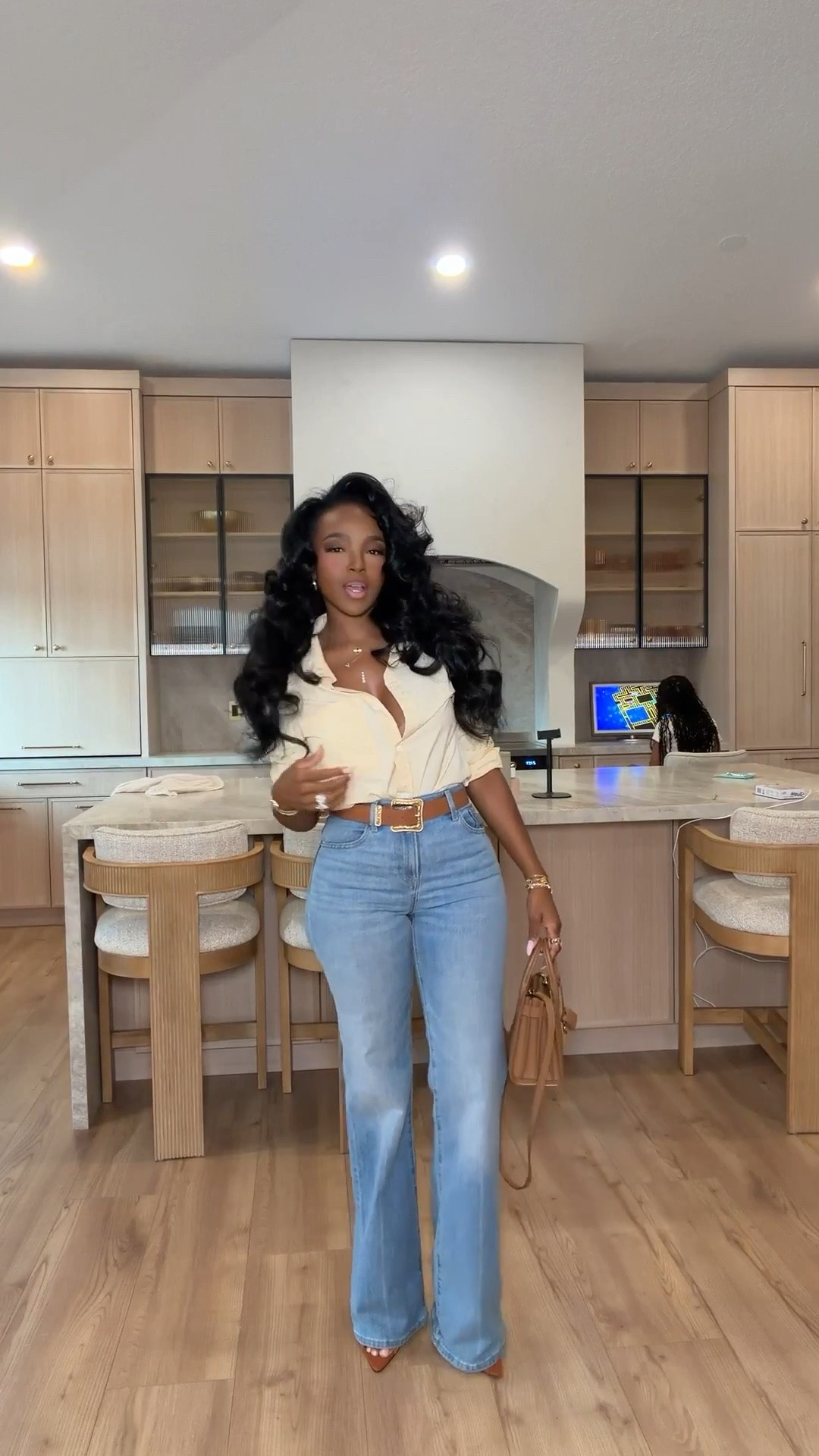 Scroll to shop! ✨ Everything from this look is linked below. 👇🏽    

Wearing: Size Small | 5’4” | 140 lbs  

📲   Download the FREE LTK app & follow me (@kirasfashionfinds) to shop all my daily finds.  #LTKootd #LTKPetite #LTKU