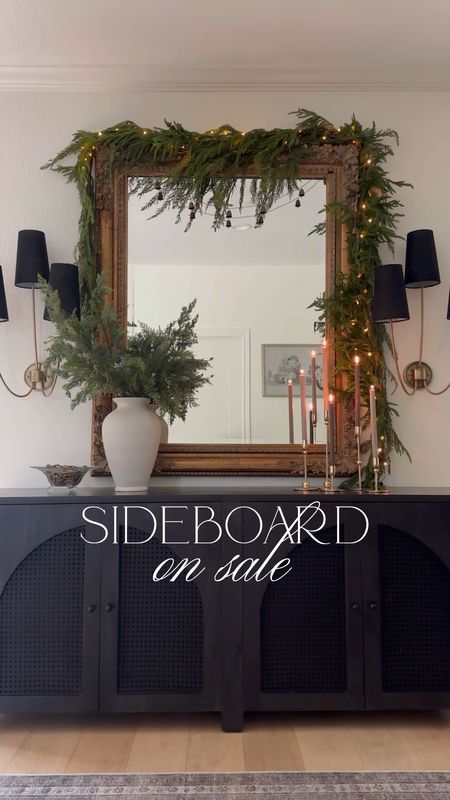 My black cane sideboard is on early Black Friday sale for 25% off!

buffet, living room, dining room, blank wall decorating idea, holiday decor, garland, console

#LTKstyletip #LTKhome #LTKsalealert