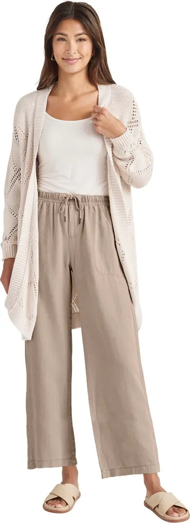 Angie Crop Wide Leg Pants | Nordstrom