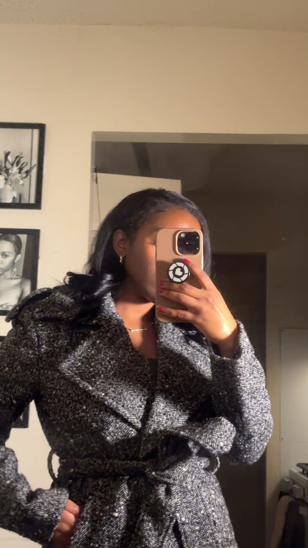 Love this long winter coat❄️ 

#LTKStyleTip #LTKHoliday #LTKSeasonal