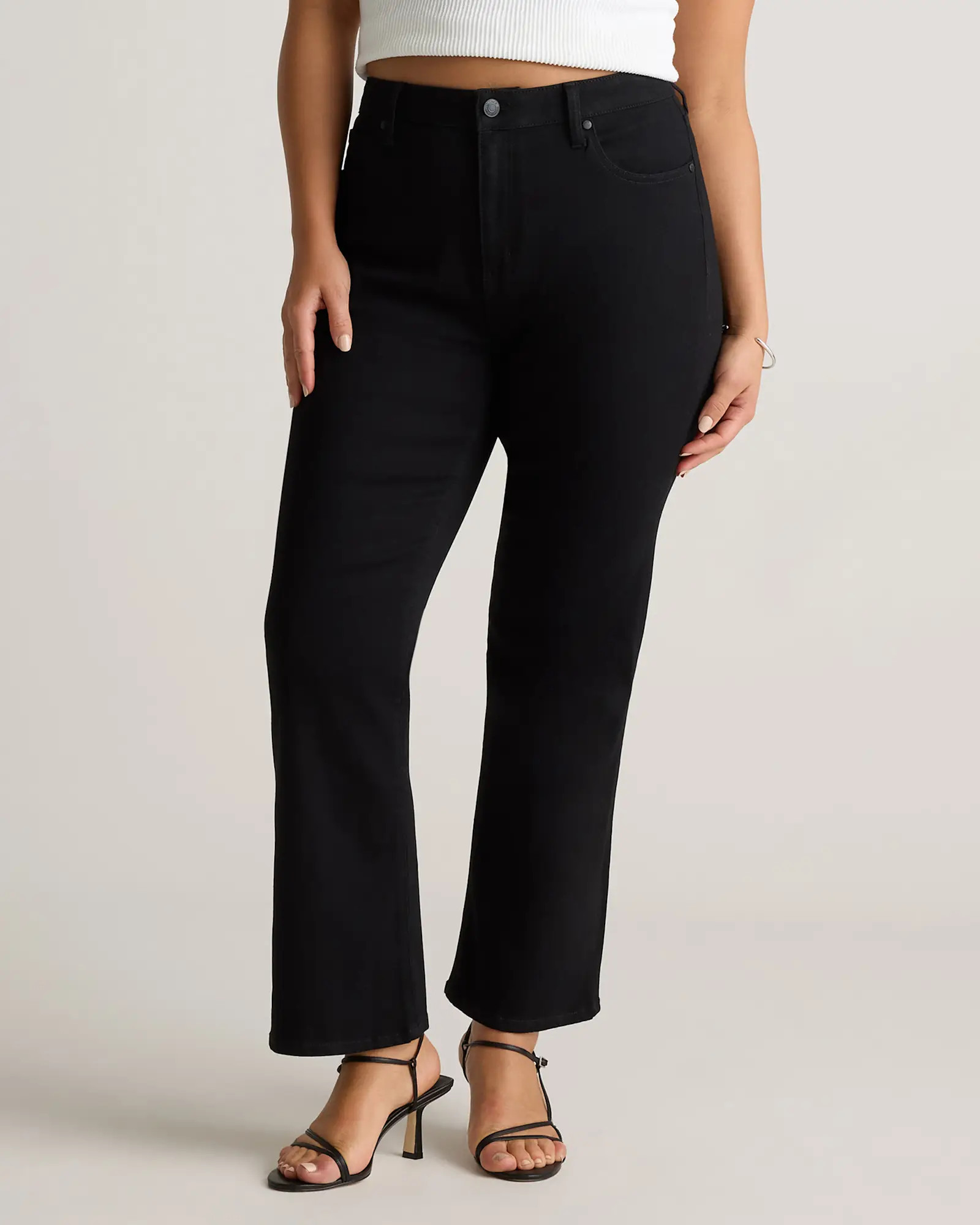 Bella Stretch Kick Flare Jeans | Quince